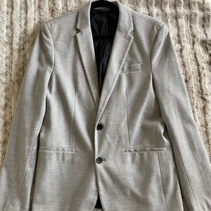 Zara Men's Light Gray Blazer